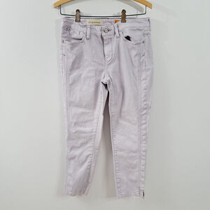 Anthropologie Pilcro And The Letterpress Purple STET Fit Jeans Size 28 US 6